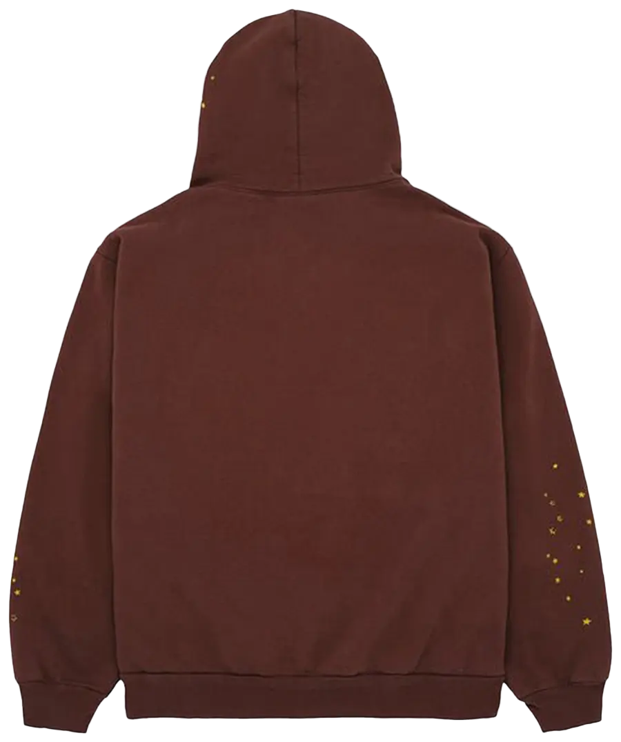 Sp5der Web Hoodie 'Brown'
