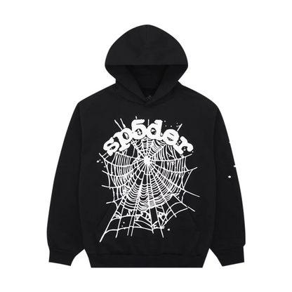 Sp5der OG Web Hoodie 'Black'