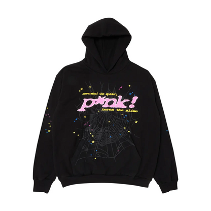 Sp5der P*nk Hoodie 'Black'