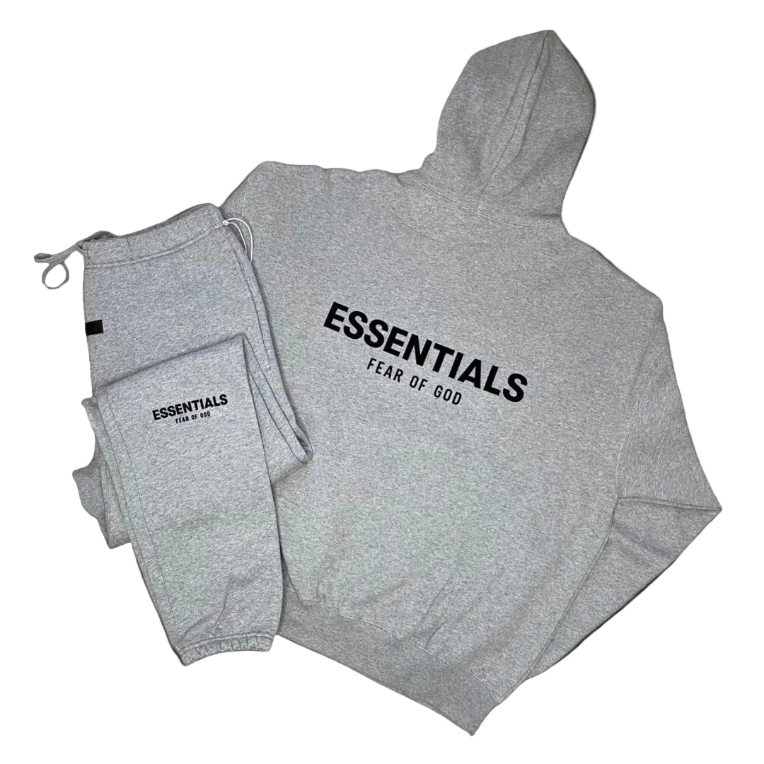 Fear of God Essentials Tracksuit 'Dark Oatmeal'