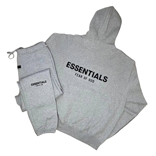Fear of God Essentials Tracksuit 'Dark Oatmeal'