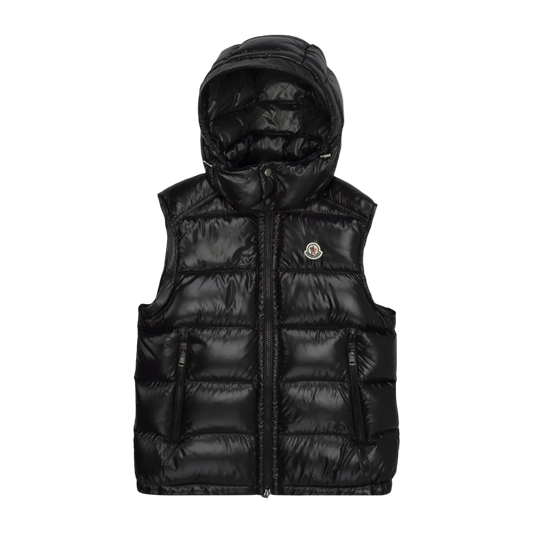Moncler Bormes Shiny Puffer Vest 'Black'