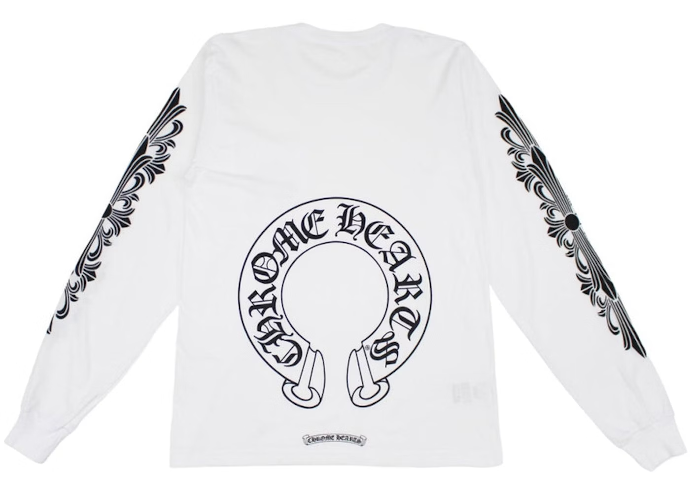 Chrome Hearts Floral Long-Sleeve 'White/Black'