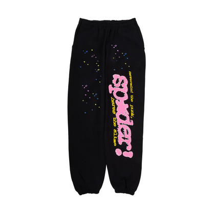 Sp5der P*nk V2 Sweatpant 'Black'