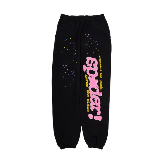 Sp5der P*nk V2 Sweatpant 'Black'