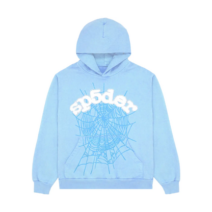 Sp5der Web Hoodie 'Sky Blue'