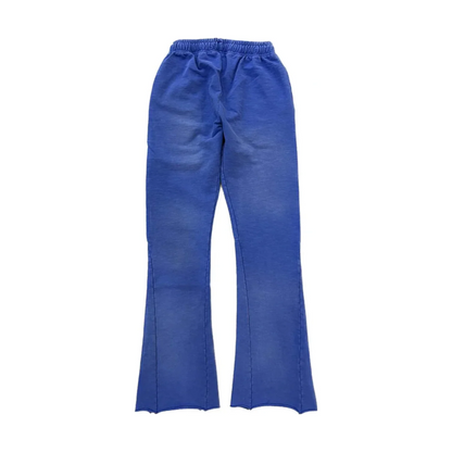 HELLSTAR Racer Flare Sweatpants Blue