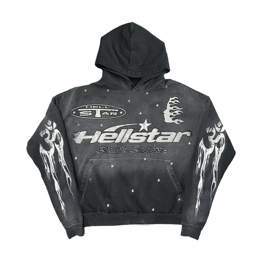 Hellstar Black “Path to Paradise” Hoodie