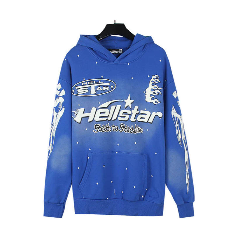 Hellstar Blue “Path to Paradise” Hoodie