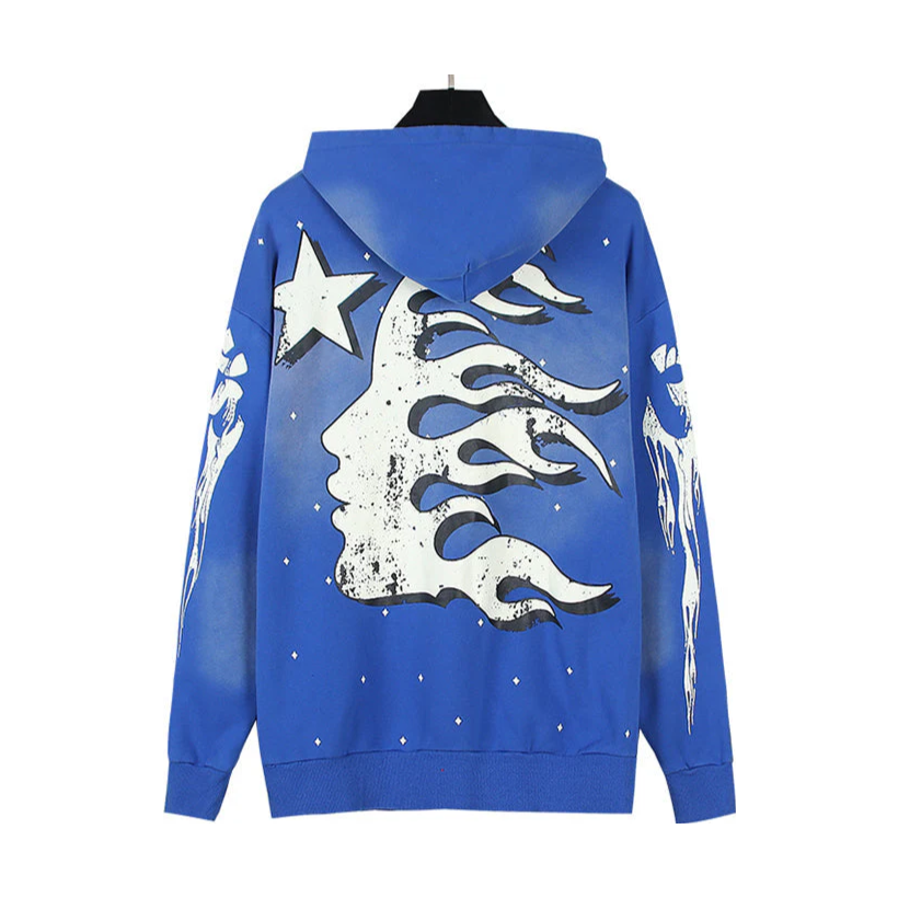 Hellstar Blue “Path to Paradise” Hoodie
