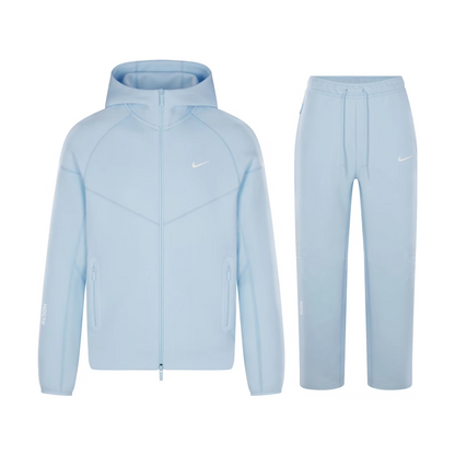 Nike x NOCTA Baby Blue Tech Fleece Hoodie & Joggers Set