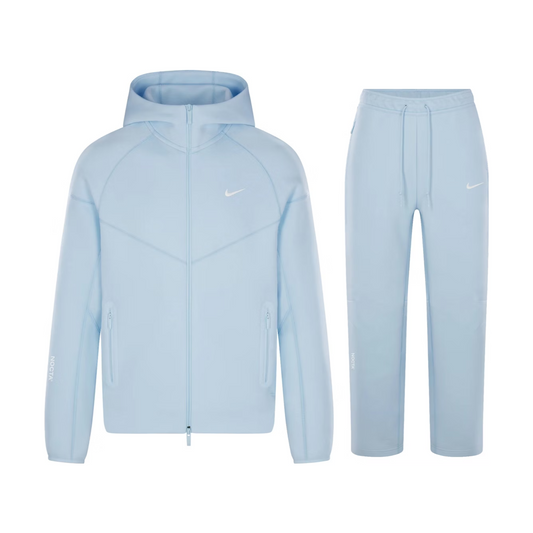 Nike x NOCTA Baby Blue Tech Fleece Hoodie & Joggers Set