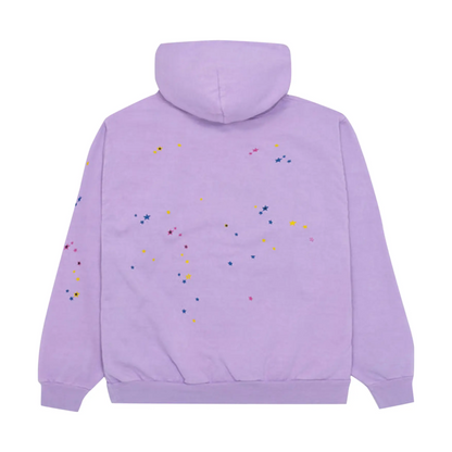 Sp5der Açaí Hoodie 'Purple'